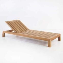 Contempo Teak Sunbed
