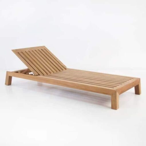 Contempo Teak Sunbed