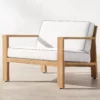 Mona teak outdoor sofa