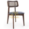 Teak Wood Dining Chair With Rattan – Horucas