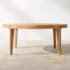 Ronnie Teak Round Dining Table