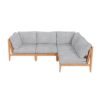Outdoor Teak Furniture Sectional Sofa Luny
