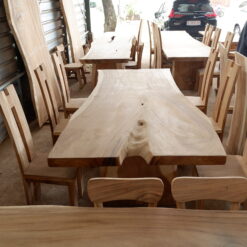 Suar Table natural big slab unfinish 04e