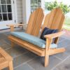 Adirondack Double Seat Teak Chair