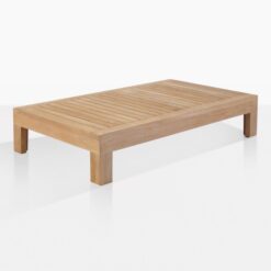 OCT05 Hermann long Teak outdoor coffee table exporter Aqma Furniture B