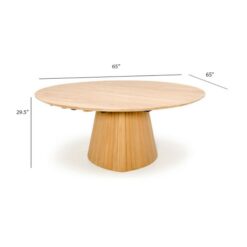 ODT07 B Outdoor dining table exporter round garden table