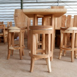 Suar wood table set, Aqma furniture exporter sets table 01a