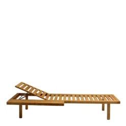 Aqma sun lounger exporter outdoor teak furniture lounger OSL03-3