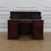 Luxury Office Desk Leather Top
