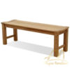 Teak Backless Bench