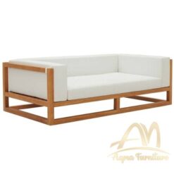 teak sofa 2 seater