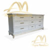 Dresser 9 Drawers Beige