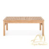 Teak Coffee Table with Slats