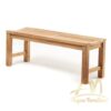 Teak Straight Bench 130 Cm