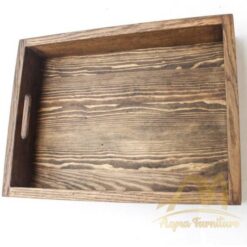 Antique Wooden Serving Tray Antique Rustic color for Decorative Handmade from Solid Wood - Indonesian Home Decoration Furniture