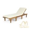 Teak Sun Lounger Miami