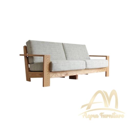 Teak Sofa Modern 2 Seaters Japanese