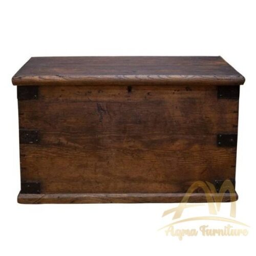 Late 19th/Early 20th C. Blanket Chest C.1880-1920 Mahogany wood - antique Handmade manufacture from Jepara Indonesia Furniture Craftmanship