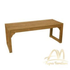 Straight Bench Garden 120 cm Teak Wood- solid wood Outdoor furniture Manufacture from Indonesia with No minimum order container welcome cheap price