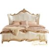Egypt King Bed Classic with Gold Color