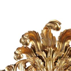 French Carved Gold Leaf Mirror - antique Handmade manufacture from Jepara Indonesia Furniture Craftmanship