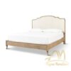 Minimalist European Bed with Upholstered fabric Headboard Minimalist European Bed with Upholstered fabric Headboard