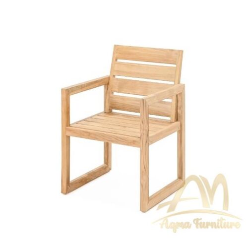 Relax Dining Chair Outdoor Fine Sanded - Teak Garden Outdoor Furniture Jepara manufacture from Indonesia Handmade and Craftmanship