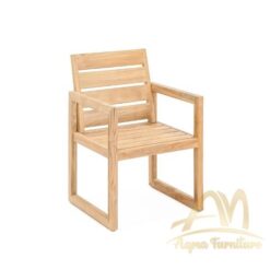 Relax Dining Chair Outdoor Fine Sanded - Teak Garden Outdoor Furniture Jepara manufacture from Indonesia Handmade and Craftmanship