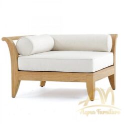 Sectional Teak Deep Sofa Set Custom - Teak Garden Outdoor Furniture Jepara manufacture from Indonesia Handmade and Craftmanship