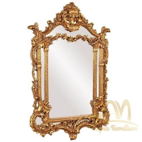 Marley Antique Gold Leaf Classic Mirror solid Wood