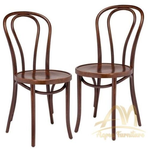 Bentwood Chair With Wooden Seat
