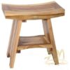 Shower Bench Solid Wood Knock Down Legs Shower Bench Solid Wood Knock Down Legs