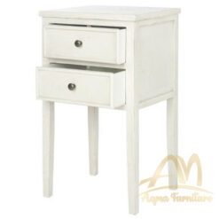 White Bedside T...