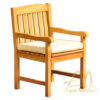 Teak Chair with Armrests Patio Algeria