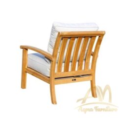 Teak Deep Sofa with Cushion