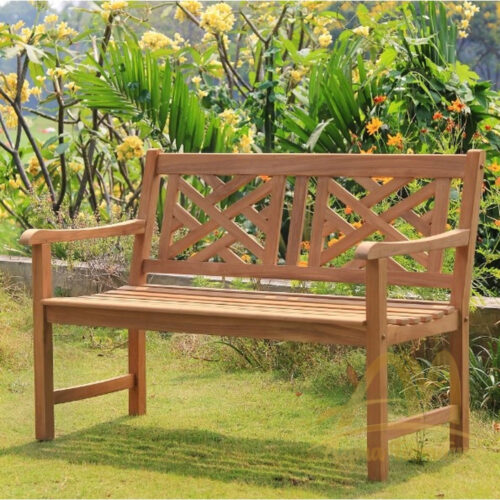 Teak Wood Garden Patio Bench Los Angeles