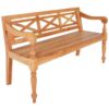 Outdoor Bench Classic Solid Teak Wood 2 Seaters Norway Outdoor Bench Classic Solid Teak Wood 2 Seaters Norway