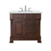 Vintage Bath Vanity Dark Brown Solid Wood Only Belgium