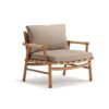 Teak Patio Club Chair with Cushion Germany