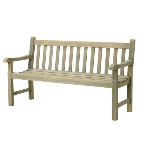 Teak Wood Garden Benches Grey Antique Belgium