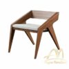 Wooden Dining Chair European with Armrests