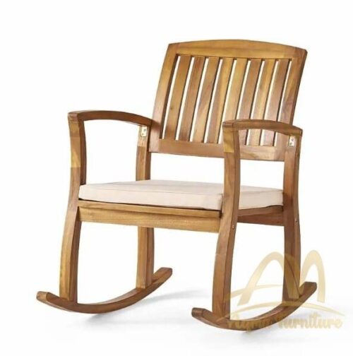 Teak Rocking Chair Denver with Cushion