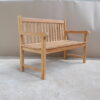 Outdoor Teak Bench 2 Seat Bournemouth