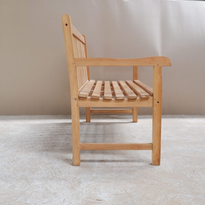 Outdoor Teak Bench 2 Seat Bournemouth