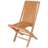 Teak folding chair vertical slat fine sanded Teak folding chair vertical slat fine sanded