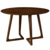Teak Round Coffee Table Brown Color