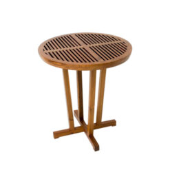 Round Teak Coff...
