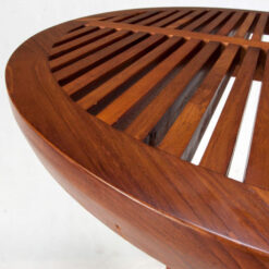 Round Teak Coff...