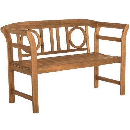 Teak Wooden Garden Bench 2 Seaters Finland