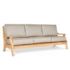 Outdoor Seating Sofa 3 Seater with Cushion Bahama